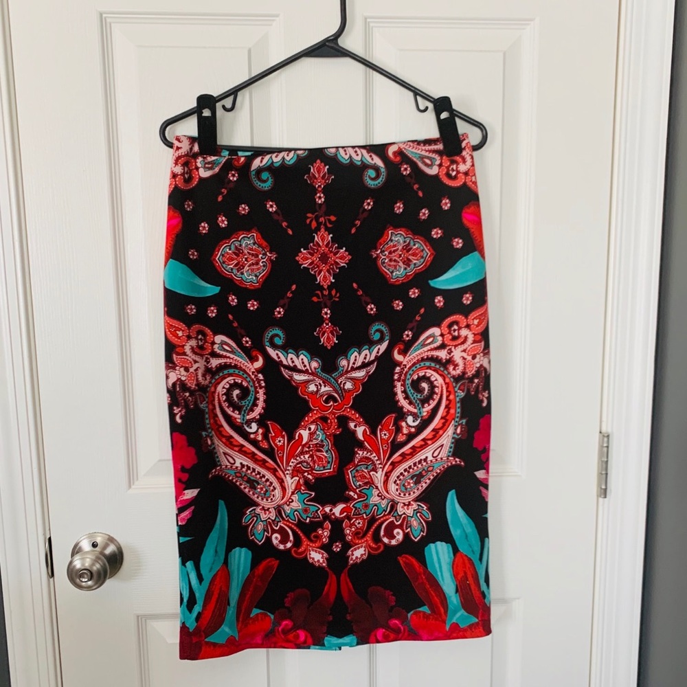 NY& Co paisley skirt